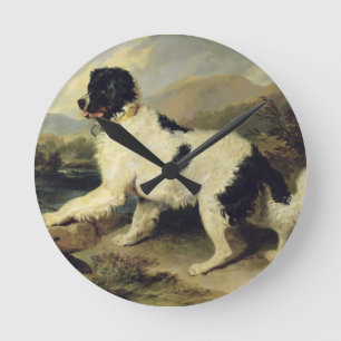 Horloge Ronde Terre-Neuve-et-Labrador, 1824 (huile sur toile)