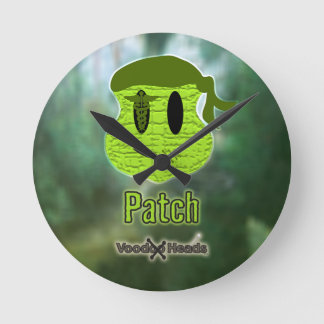 Horloge Ronde Têtes vaudou ~ Marais