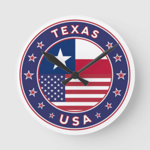 Horloge Ronde Texas