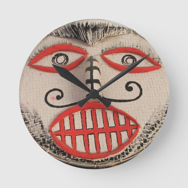 Horloge Ronde Thailande Fantôme, Festival Phi Ta Khon Mask, Loei (Recto)