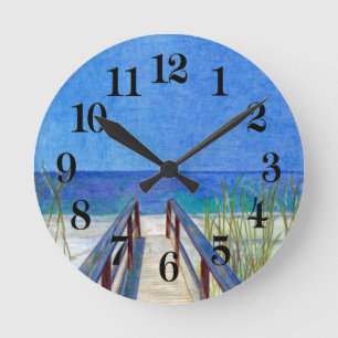 Horloge Ronde The Beach
