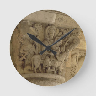 Horloge Ronde The Flight into Egypt, column capital relief from