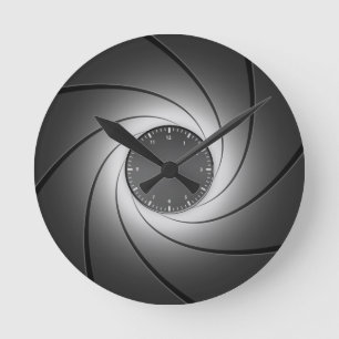 Horloge Ronde The Gun Barrel Wall Clock