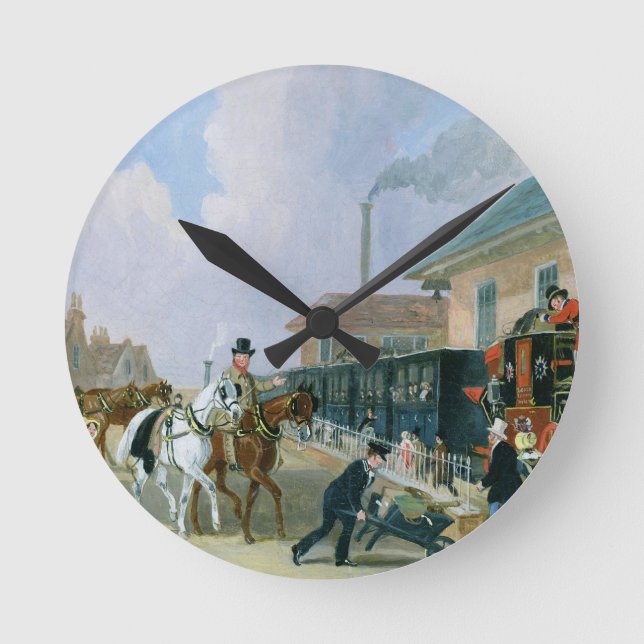 Horloge Ronde The Louth-Londres Royal Mail Travelling by Train (Recto)