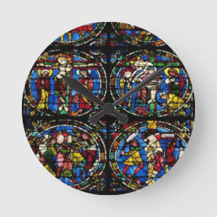 Horloge Ronde The Passion, lancet window in the west facade, 12t