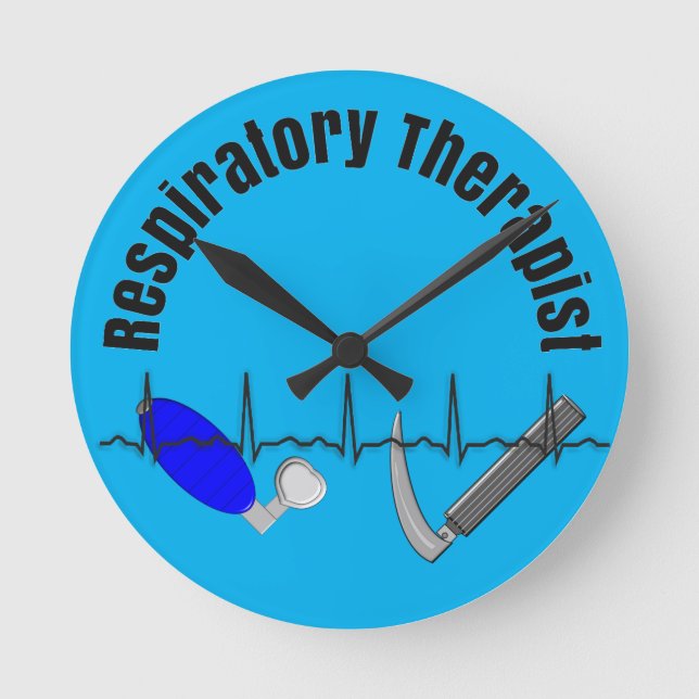 Horloge Ronde Thérapeute respiratoire k (Recto)