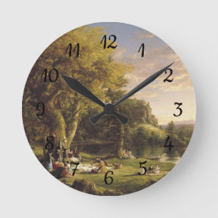 Horloge Ronde Thomas Cole Le Pic-Nic