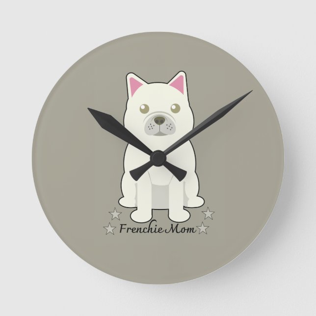 Horloge Ronde Throw Pillow (Recto)