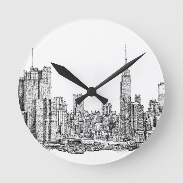 Horloge Ronde Ticket de l'horloge new-yorkaise (Recto)