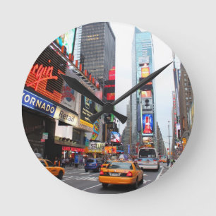 Horloge Ronde Times Square, New York City, Etats-Unis