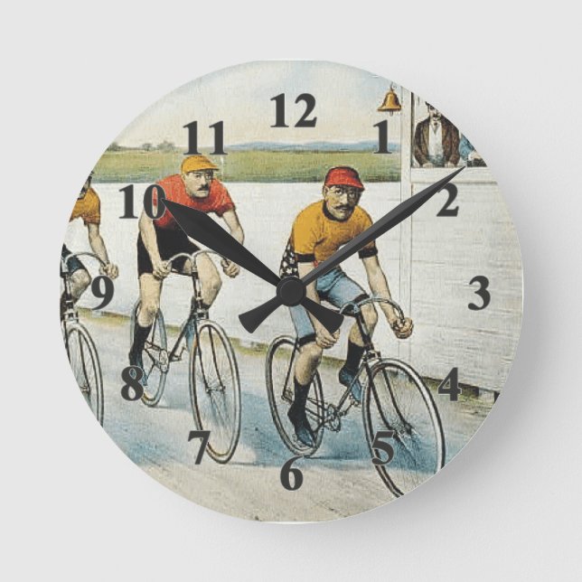 Horloge Ronde TOP Cycling (Recto)