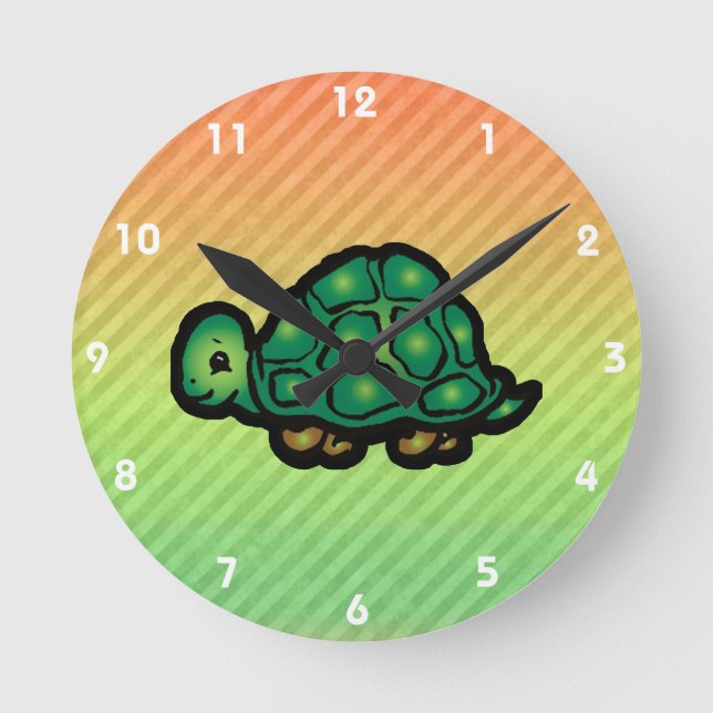 Horloge Ronde Tortue (Recto)