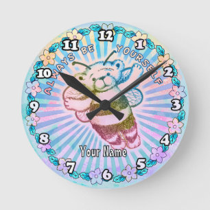Horloge Ronde Toujours être toi-même