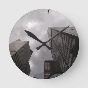 Horloge Ronde Tour dans la ville.