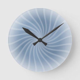 Horloge Ronde Tourbillon bleu pâle