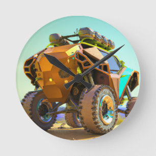 Horloge Ronde Tout-terrain