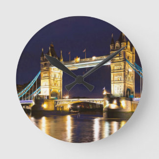Horloge Ronde Tower Bridge Londres