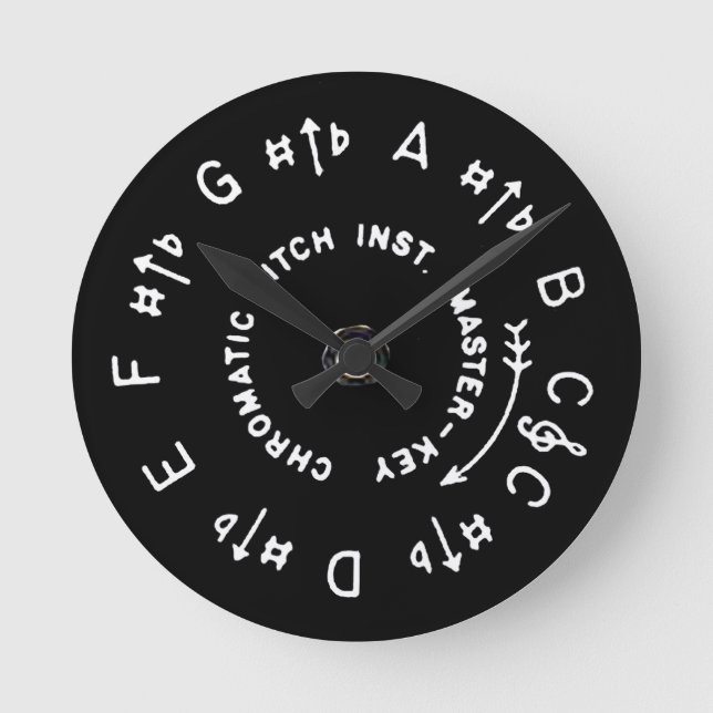 Horloge Ronde Tracé (Recto)