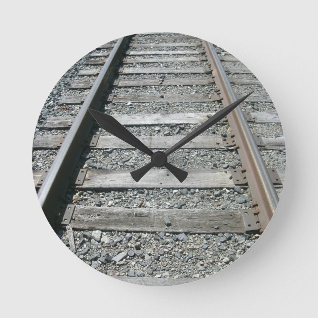 Horloge Ronde Traces ferroviaires (Recto)