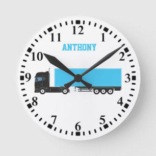 Horloge Ronde Transport de semi-caravanes