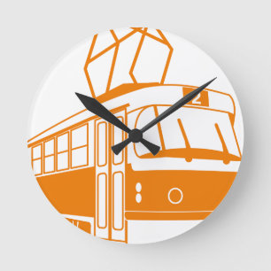 Horloge Ronde Transport par tramway électrique