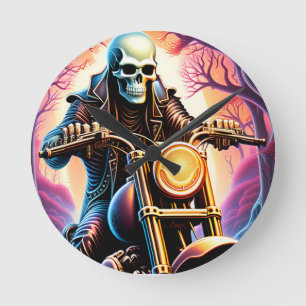 Horloge Ronde Traverser les branches entremêlées