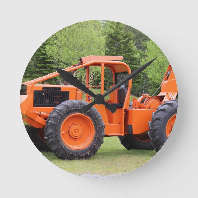 Horloge Ronde Treuil de Timberjack (Recto)