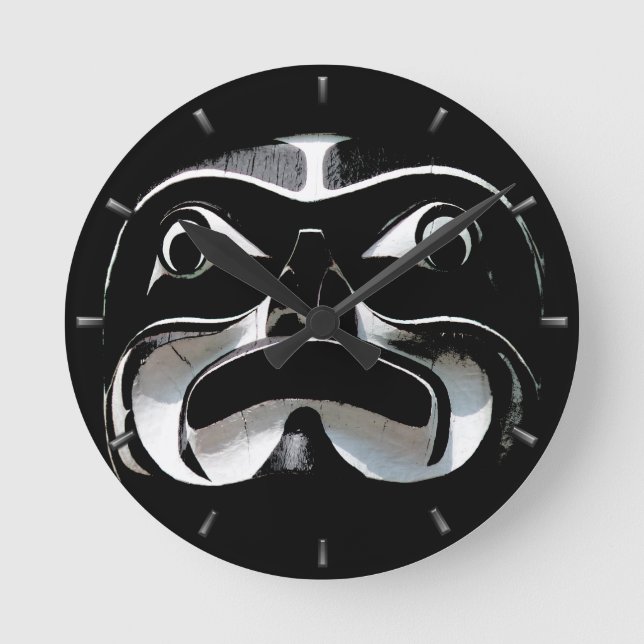 Horloge Ronde Tribe Wall Clock (Recto)