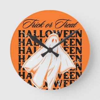Horloge Ronde trick or treat