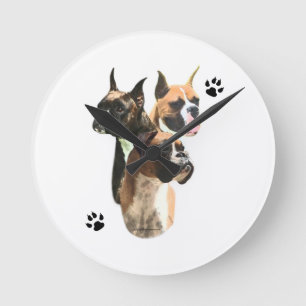 Horloge Ronde Trio Boxer
