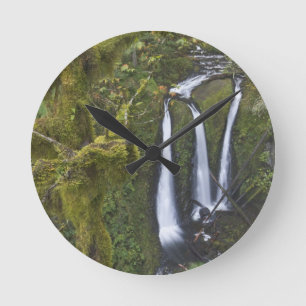 Horloge Ronde Triple Falls, Columbia River Gorge