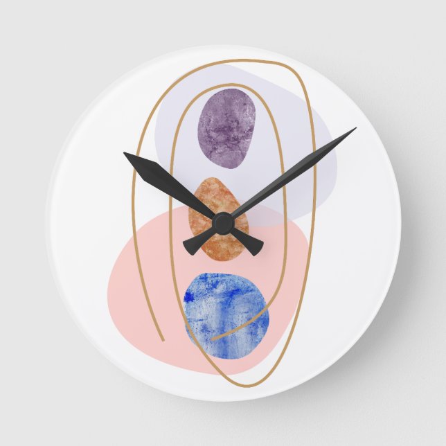 Horloge Ronde Trois Pierres (Recto)