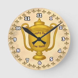 Horloge Ronde Trophée papa