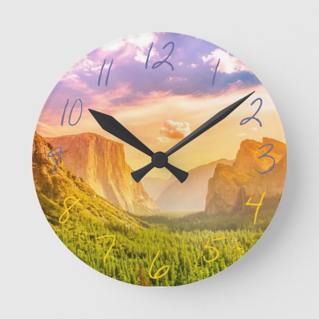 Horloge Ronde Tunnel de View of Yosemite National Park (Recto)
