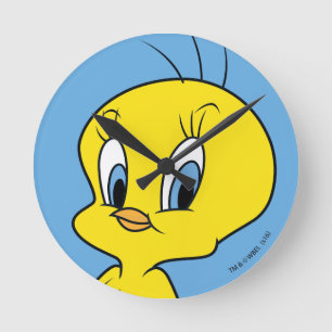 Horloge Ronde TWEETY™   Oiseau intelligent