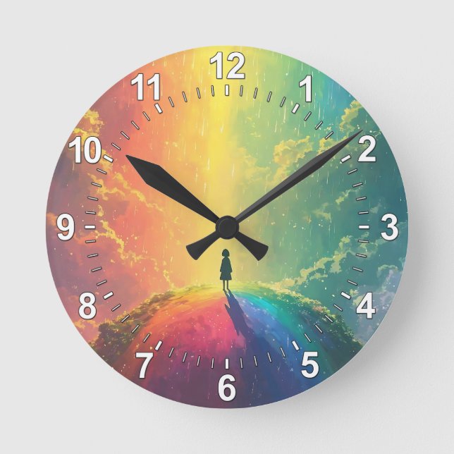 Horloge Ronde Un beau rêve (Recto)