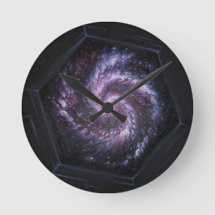 Horloge Ronde Une galaxie vue par le télescope spatial James web
