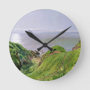 Horloge Ronde Une vue d'Ailsa Craig et l'île d'Arran, 1860