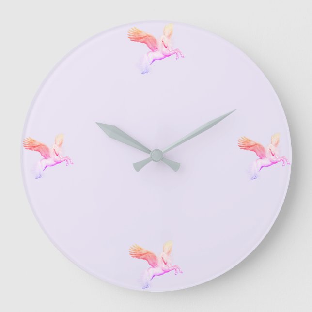Horloge ronde Unicorne (Recto)