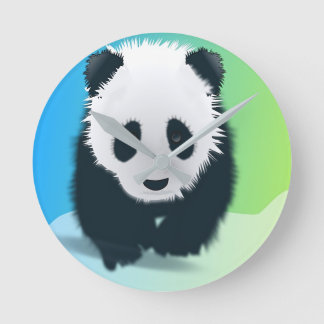 Horloge Ronde Unique WOLF / ZODIAC / GALAXY Design – Stylish Gif