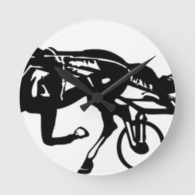 Horloge Ronde Urée Racing (Recto)