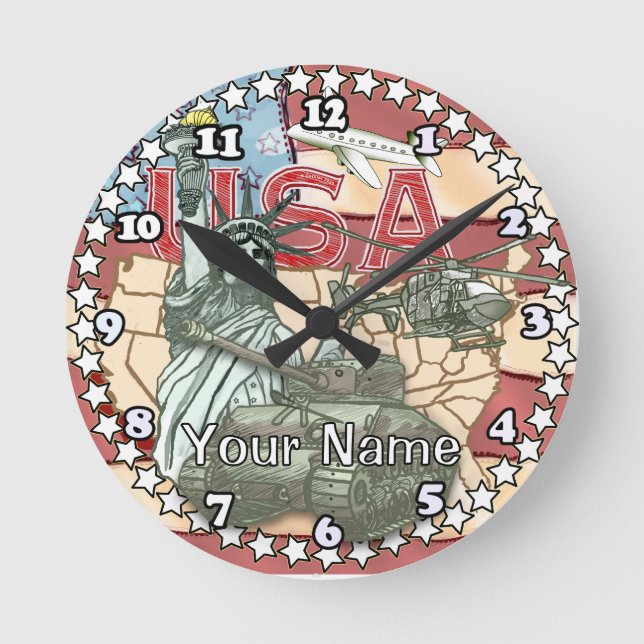HORLOGE RONDE USA (Recto)