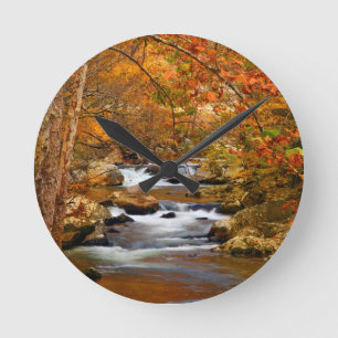 Horloge Ronde USA, Tennessee. Ruisseau Rushing Mountain