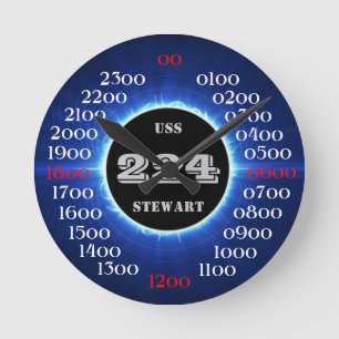 Horloge Ronde USS Stewart