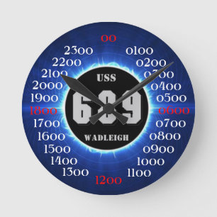 Horloge Ronde USS Wadleigh