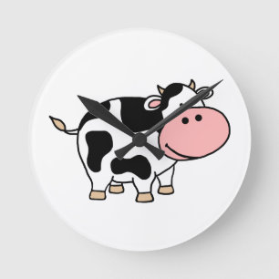 Horloge Ronde Vache
