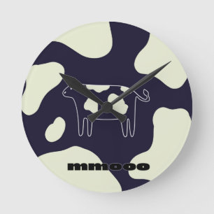 Horloge Ronde Vache