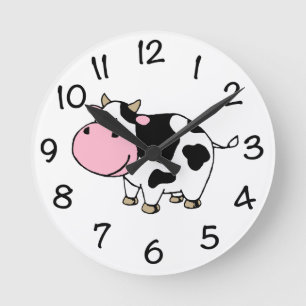 Horloge Ronde Vache