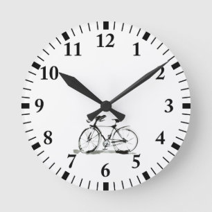 Horloge Ronde Vélo