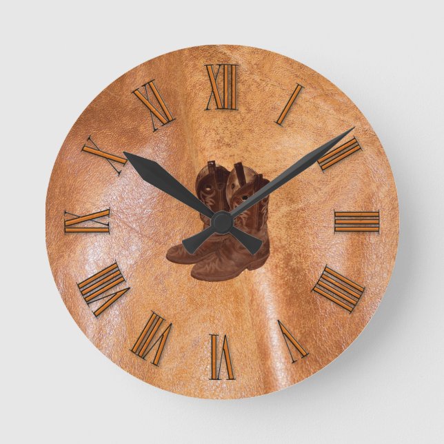 Horloge Ronde Venin de Horse-Lovers (Recto)
